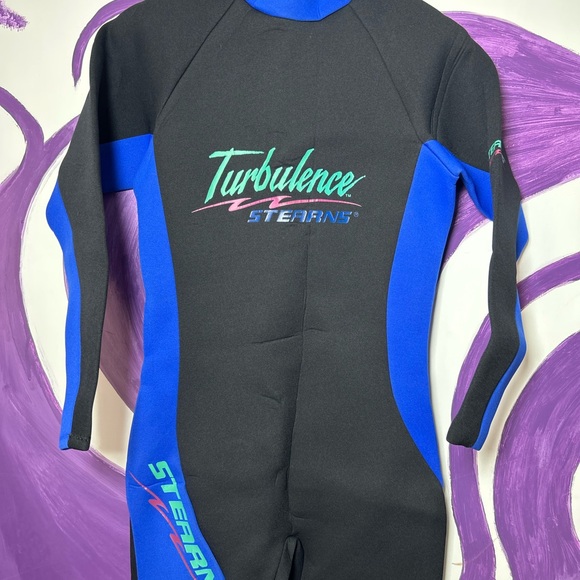 Turbulence Stearns Women’s Wetsuit- Black and Blue size L Preowned - Picture 4 of 11